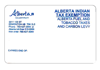 White Card for tax exempt fuel